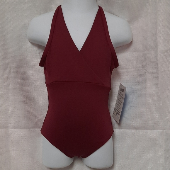 Capezio Harmonie Halter with Crossed Front Leotard - Picture 1 of 8